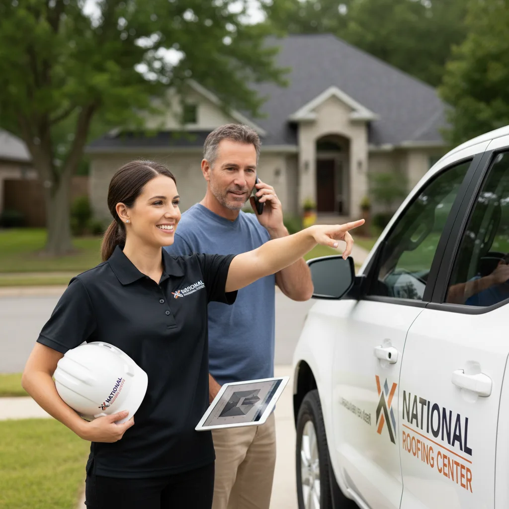 National Roofing Center customer support in Nocona
